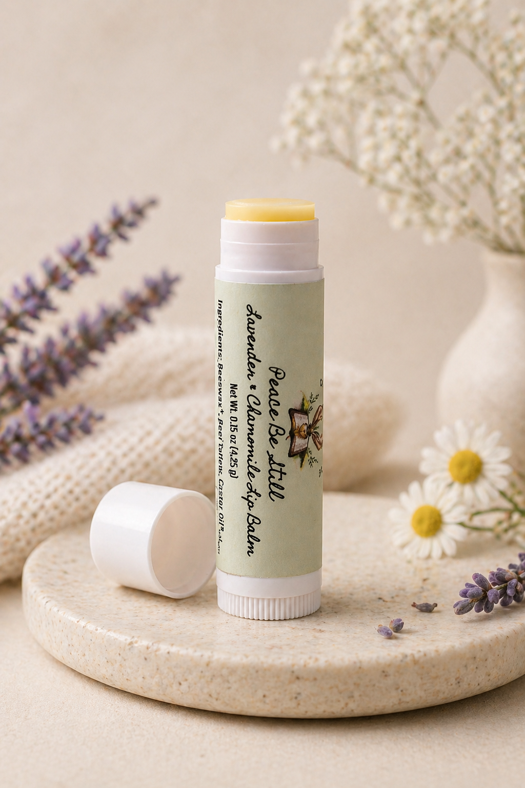 Peace Be Still - Lavender & Chamomile Lip Balm